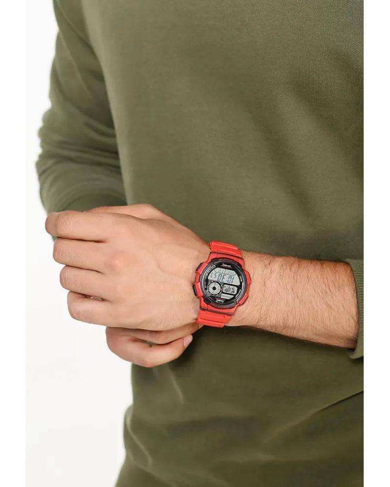 ZEGAREK MĘSKI CASIO AE-1000W 4AV (zd073c) - WORLD TIME + BOX