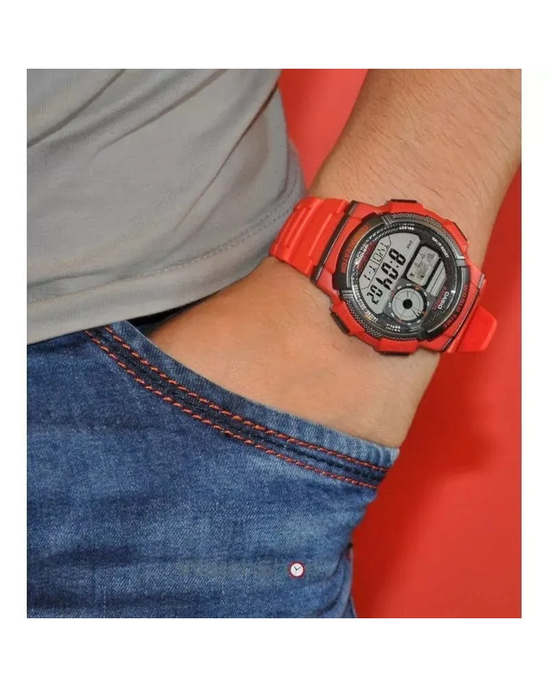 ZEGAREK MĘSKI CASIO AE-1000W 4AV (zd073c) - WORLD TIME + BOX