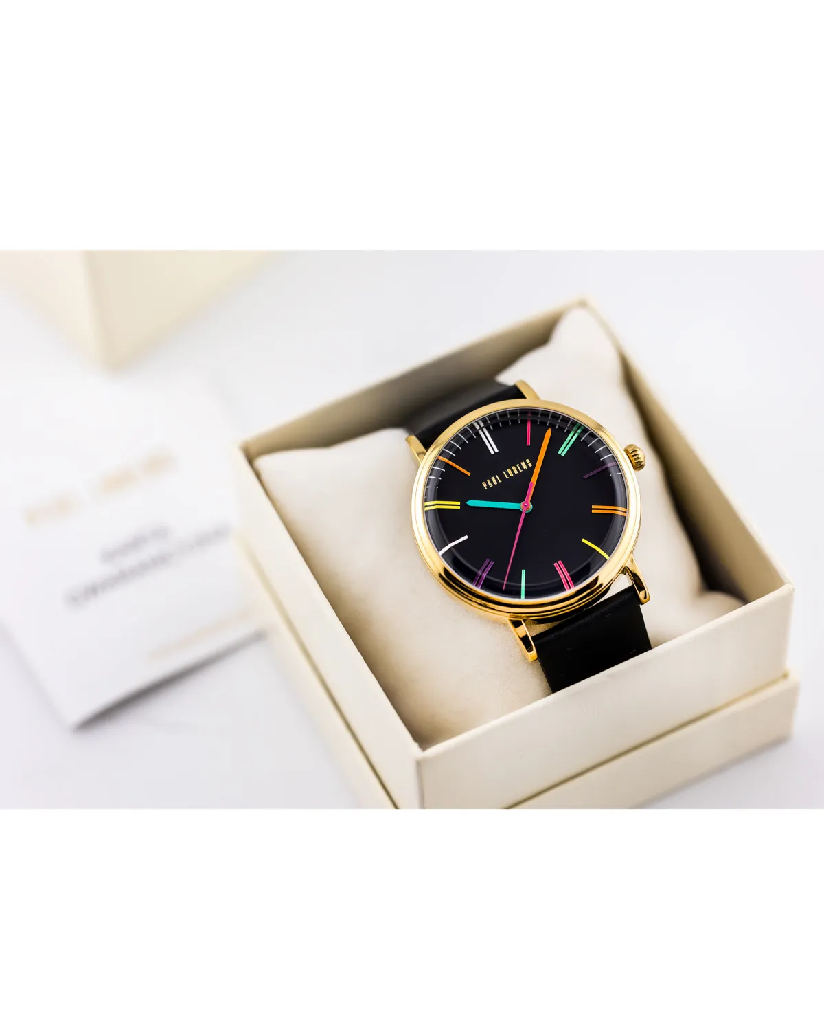 ZEGAREK DAMSKI PAUL LORENS -   PL12445A-1A2  (zg551b) + BOX