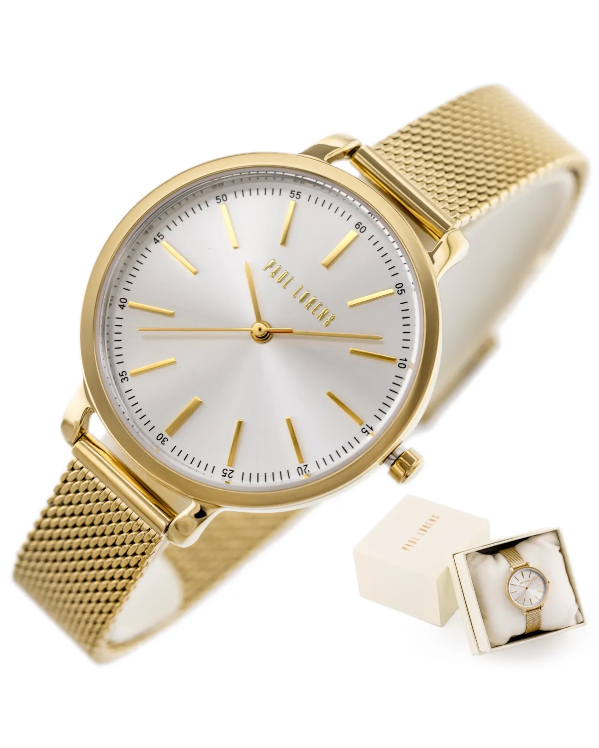 ZEGAREK DAMSKI PAUL LORENS - PL11760B-3D1 (zg512b) + BOX
