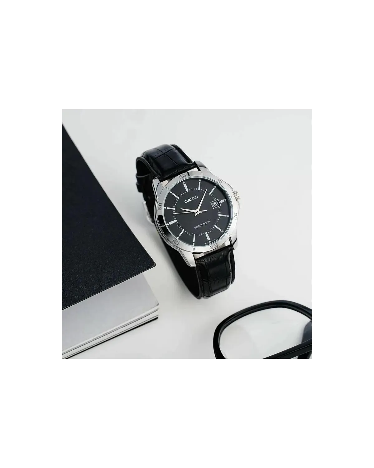 ZEGAREK MĘSKI CASIO MTP-V004L - 1A (zd046e) + BOX ZEGAREK MĘSKI CASIO MTP-V004L - 1A (zd046e) + BOX