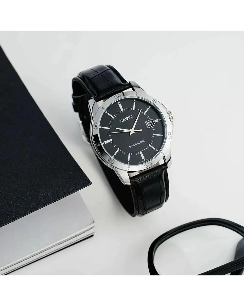 ZEGAREK MĘSKI CASIO MTP-V004L - 1A (zd046e) + BOX ZEGAREK MĘSKI CASIO MTP-V004L - 1A (zd046e) + BOX