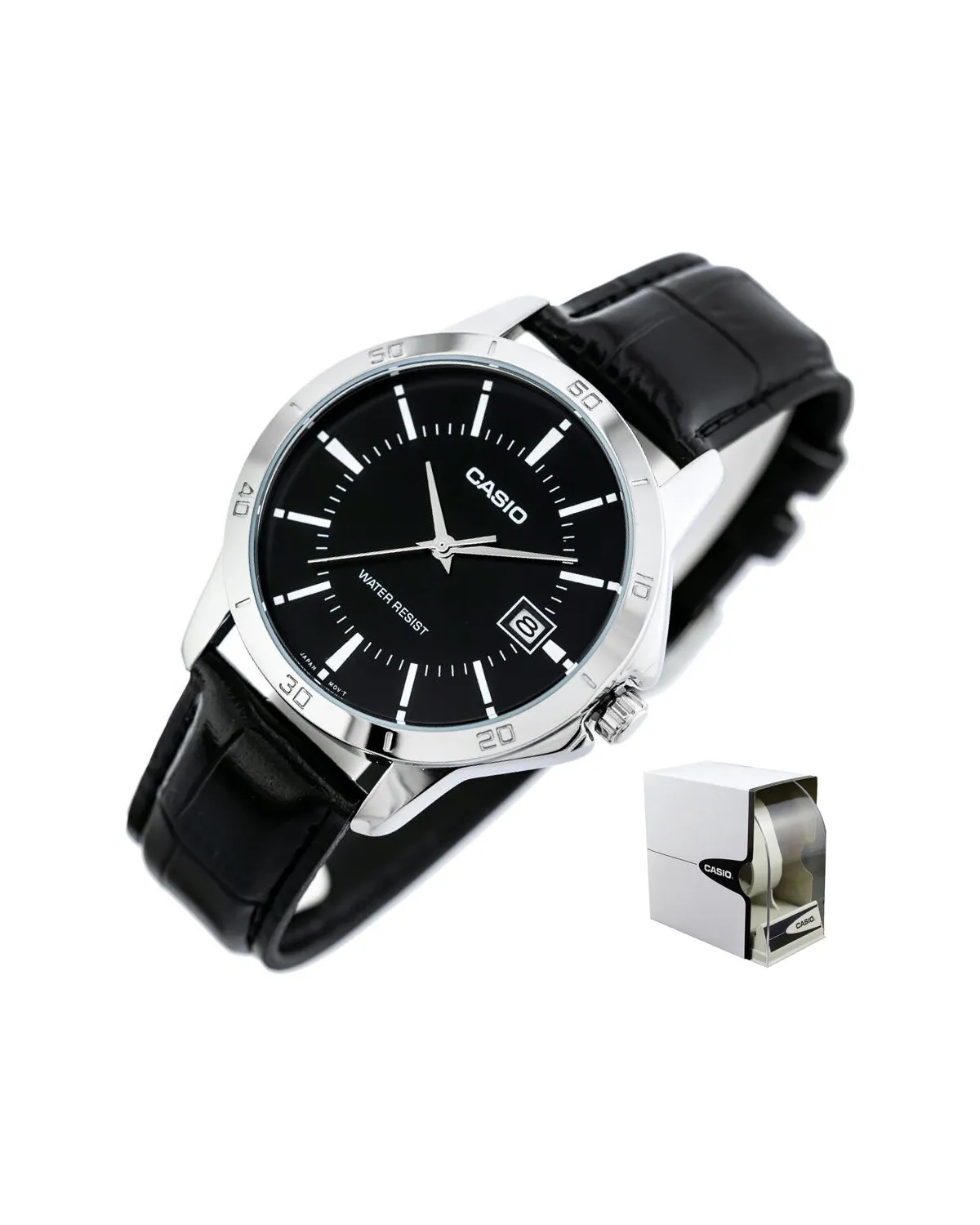 ZEGAREK MĘSKI CASIO MTP-V004L - 1A (zd046e) + BOX ZEGAREK MĘSKI CASIO MTP-V004L - 1A (zd046e) + BOX