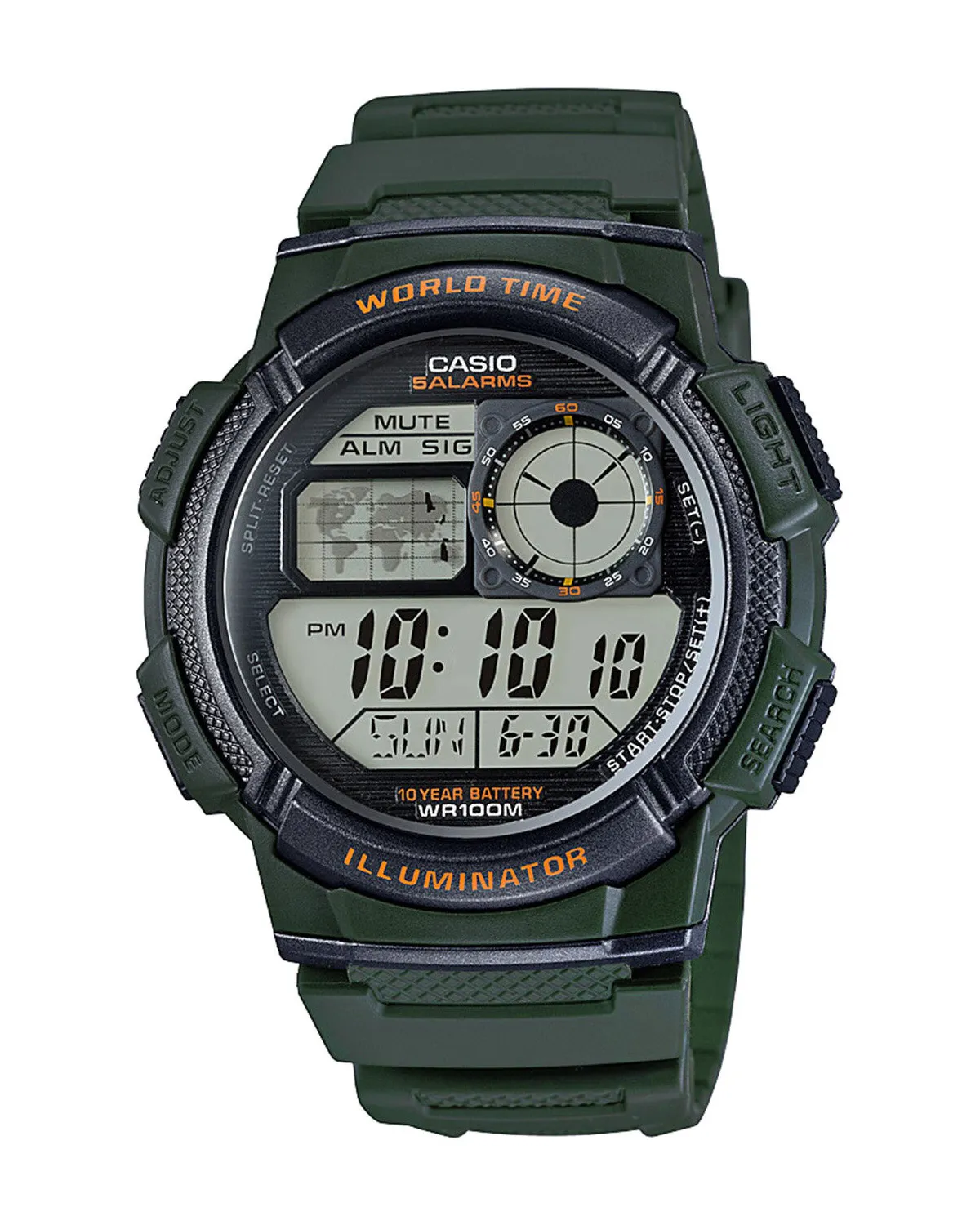 ZEGAREK MĘSKI CASIO AE-1000W 3AVDF (zd073b) - WORLD TIME + BOX ZEGAREK MĘSKI CASIO AE-1000W 3AVDF (zd073b) - WORLD TIME + BOX