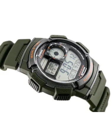 ZEGAREK MĘSKI CASIO AE-1000W 3AVDF (zd073b) - WORLD TIME + BOX ZEGAREK MĘSKI CASIO AE-1000W 3AVDF (zd073b) - WORLD TIME + BOX
