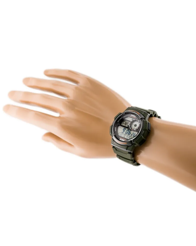 ZEGAREK MĘSKI CASIO AE-1000W 3AVDF (zd073b) - WORLD TIME + BOX ZEGAREK MĘSKI CASIO AE-1000W 3AVDF (zd073b) - WORLD TIME + BOX
