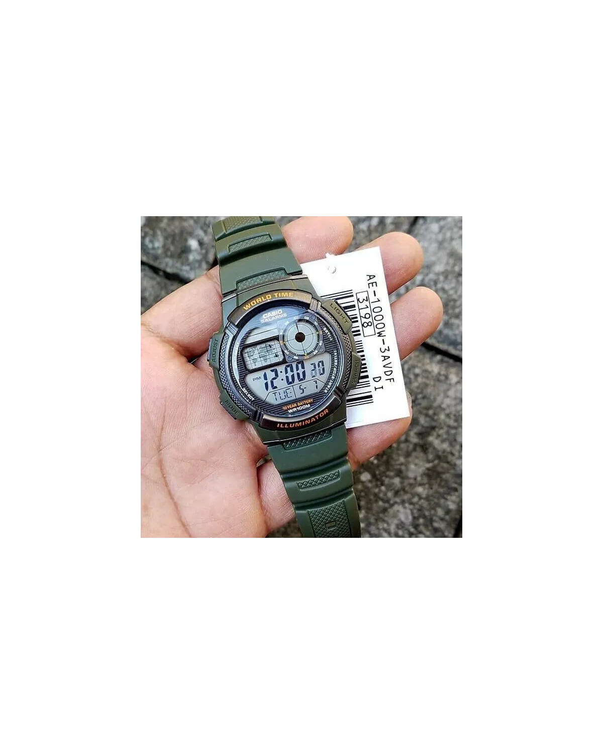 ZEGAREK MĘSKI CASIO AE-1000W 3AVDF (zd073b) - WORLD TIME + BOX ZEGAREK MĘSKI CASIO AE-1000W 3AVDF (zd073b) - WORLD TIME + BOX