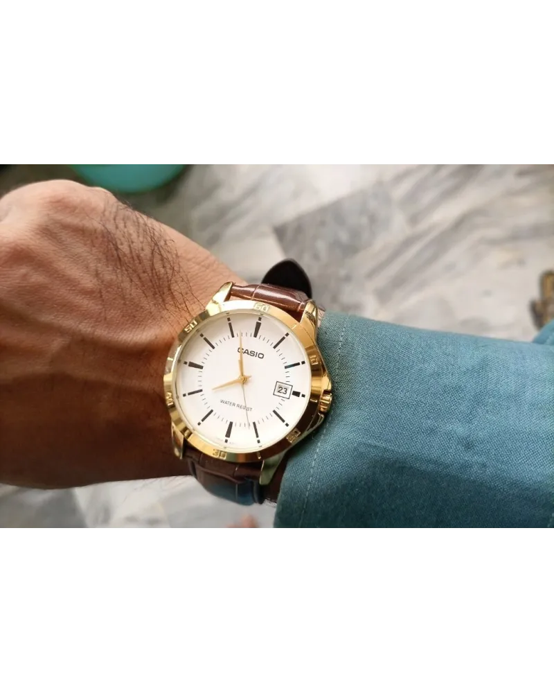 ZEGAREK MĘSKI CASIO MTP-V004GL-7A (zd046b) + BOX