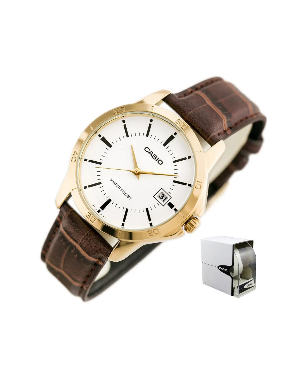 ZEGAREK MĘSKI CASIO MTP-V004GL-7A (zd046b) + BOX