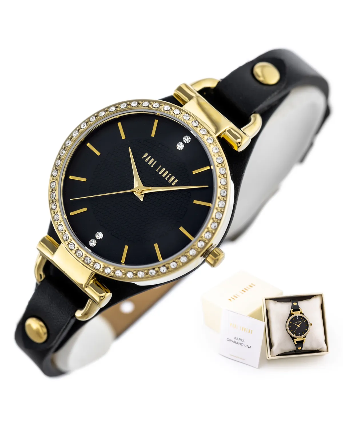 ZEGAREK DAMSKI PAUL LORENS -  PL13922A-1A2 (zg544b) + BOX