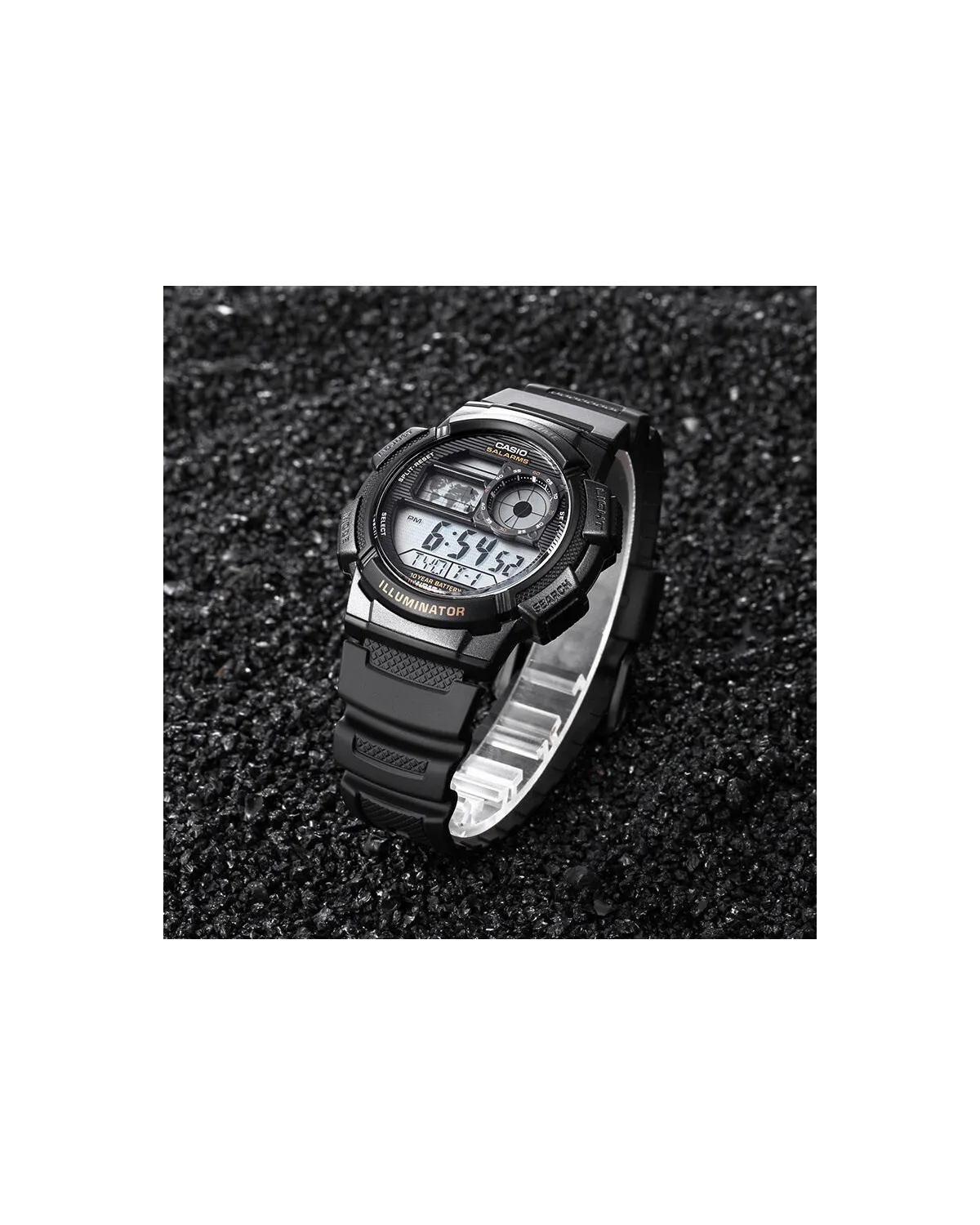 ZEGAREK MĘSKI CASIO AE-1000W 1BVDF (zd073g) - WORLD TIME + BOX