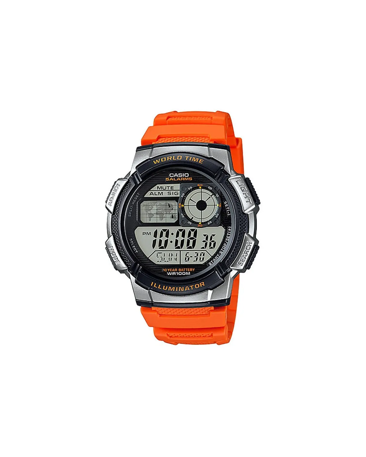 ZEGAREK MĘSKI CASIO AE-1000W 4BV (zd073d) - WORLD TIME + BOX ZEGAREK MĘSKI CASIO AE-1000W 4BV (zd073d) - WORLD TIME + BOX