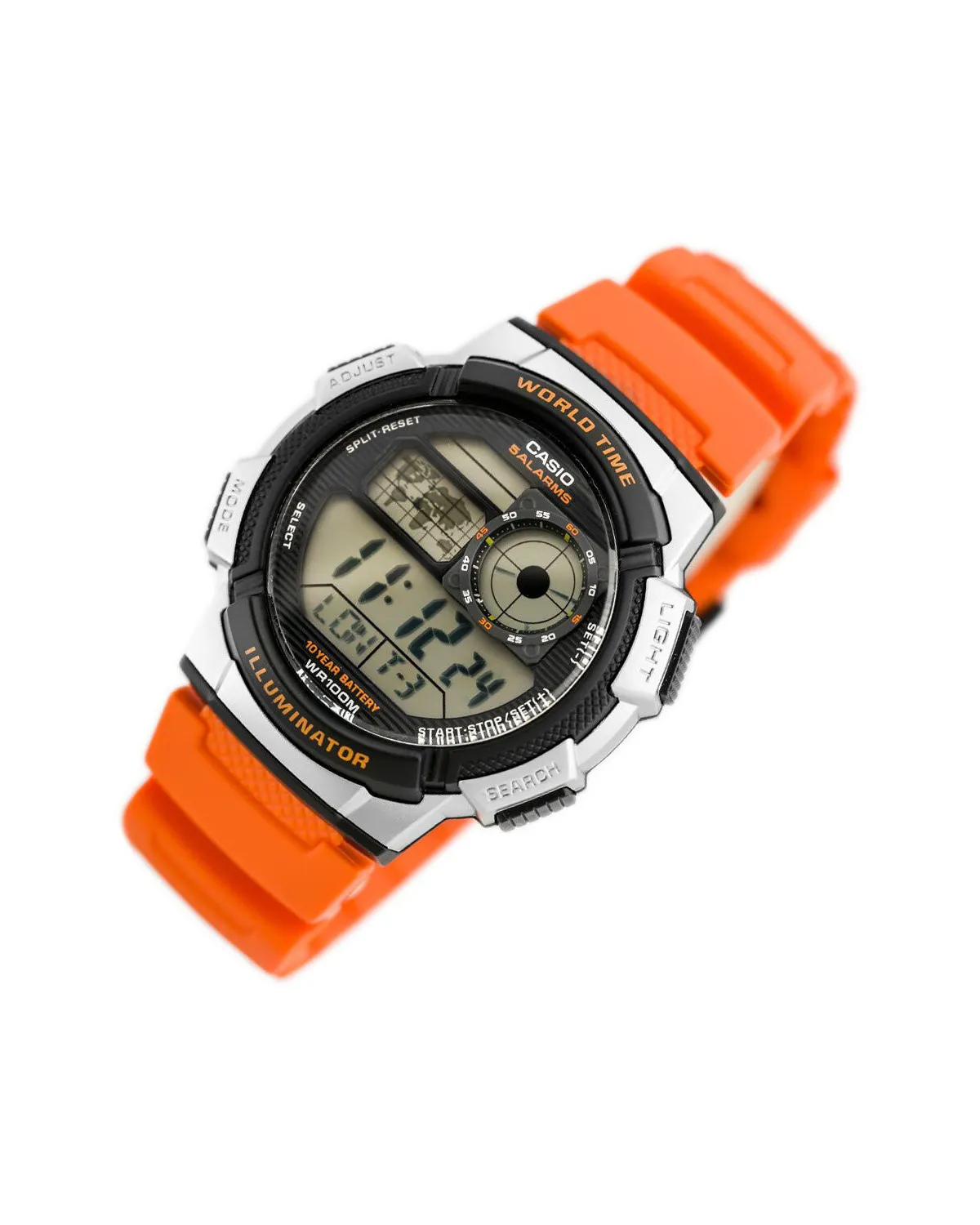 ZEGAREK MĘSKI CASIO AE-1000W 4BV (zd073d) - WORLD TIME + BOX ZEGAREK MĘSKI CASIO AE-1000W 4BV (zd073d) - WORLD TIME + BOX