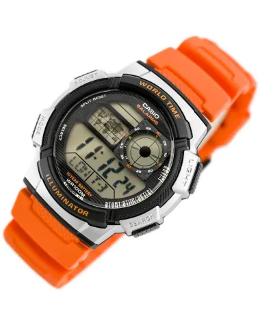 ZEGAREK MĘSKI CASIO AE-1000W 4BV (zd073d) - WORLD TIME + BOX ZEGAREK MĘSKI CASIO AE-1000W 4BV (zd073d) - WORLD TIME + BOX