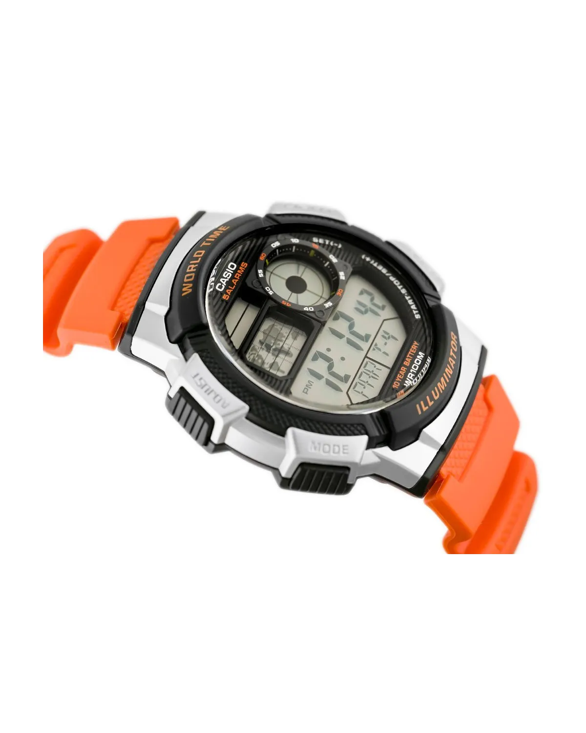 ZEGAREK MĘSKI CASIO AE-1000W 4BV (zd073d) - WORLD TIME + BOX ZEGAREK MĘSKI CASIO AE-1000W 4BV (zd073d) - WORLD TIME + BOX