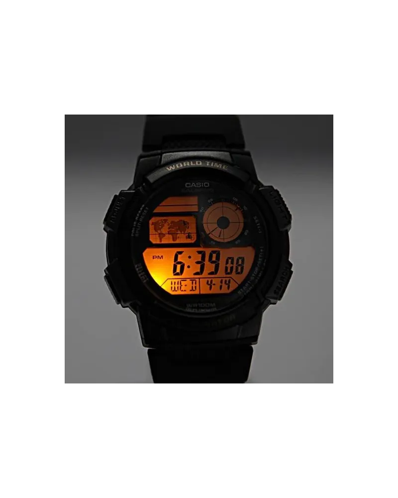 ZEGAREK MĘSKI CASIO AE-1000W 4BV (zd073d) - WORLD TIME + BOX ZEGAREK MĘSKI CASIO AE-1000W 4BV (zd073d) - WORLD TIME + BOX