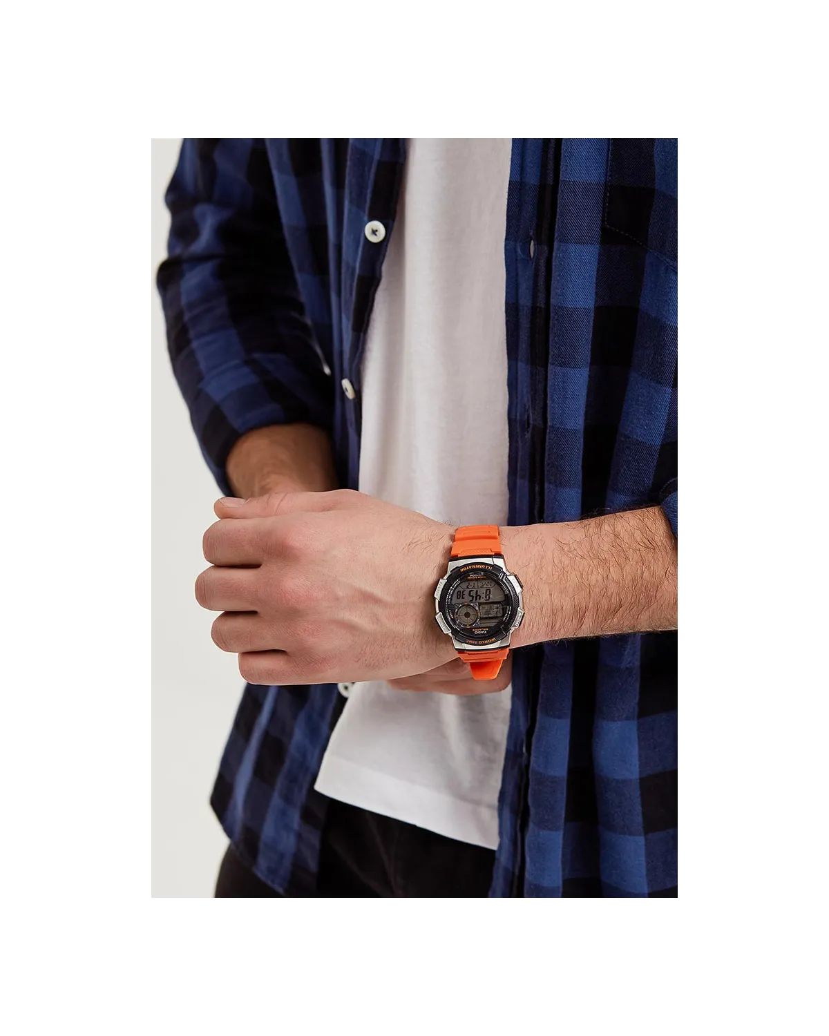 ZEGAREK MĘSKI CASIO AE-1000W 4BV (zd073d) - WORLD TIME + BOX ZEGAREK MĘSKI CASIO AE-1000W 4BV (zd073d) - WORLD TIME + BOX