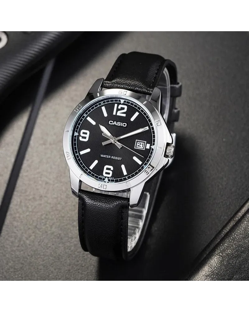 ZEGAREK MĘSKI CASIO MTP-V004L-1B + BOX (zd046g) ZEGAREK MĘSKI CASIO MTP-V004L-1B + BOX (zd046g)