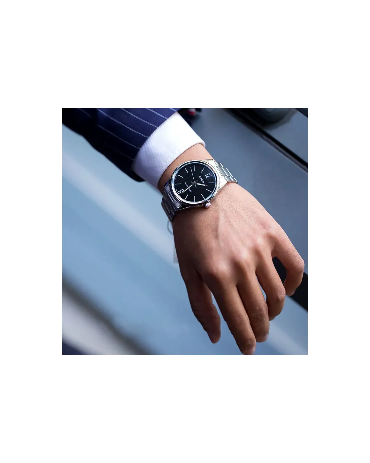 ZEGAREK MĘSKI CASIO MTP-V005D-1B (zd105a) + BOX