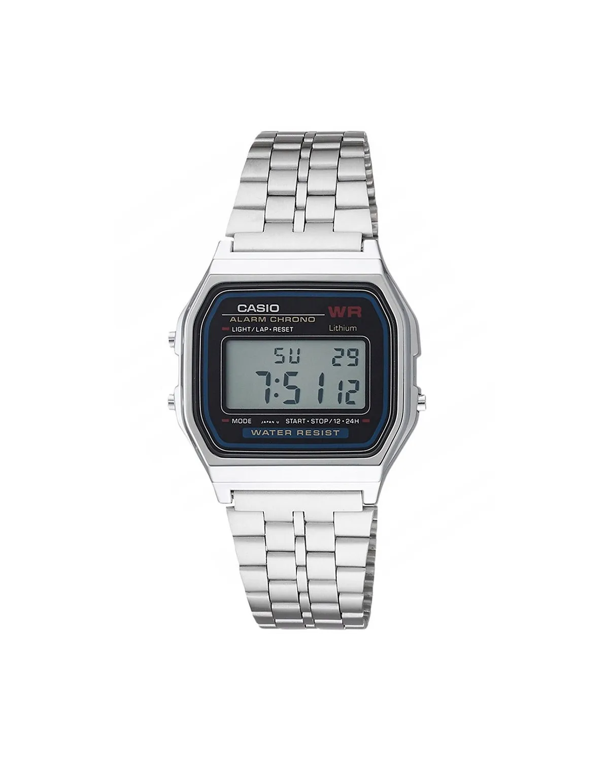 ZEGAREK MĘSKI CASIO A159W-N1DF - KLASYKA (zd168a) + BOX