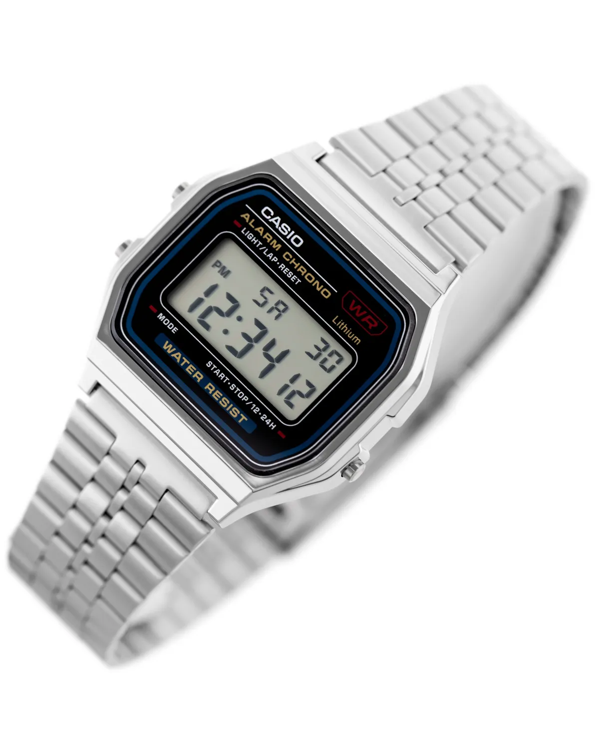 ZEGAREK MĘSKI CASIO A159W-N1DF - KLASYKA (zd168a) + BOX