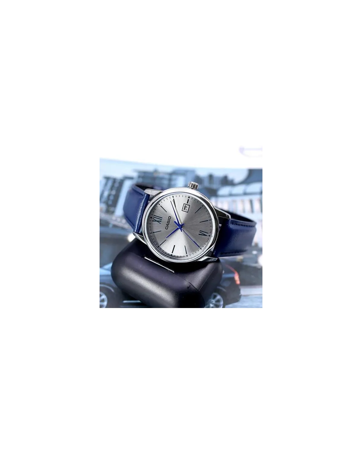 ZEGAREK MĘSKI CASIO MTP-V002L-2B3 + BOX (zd224b)