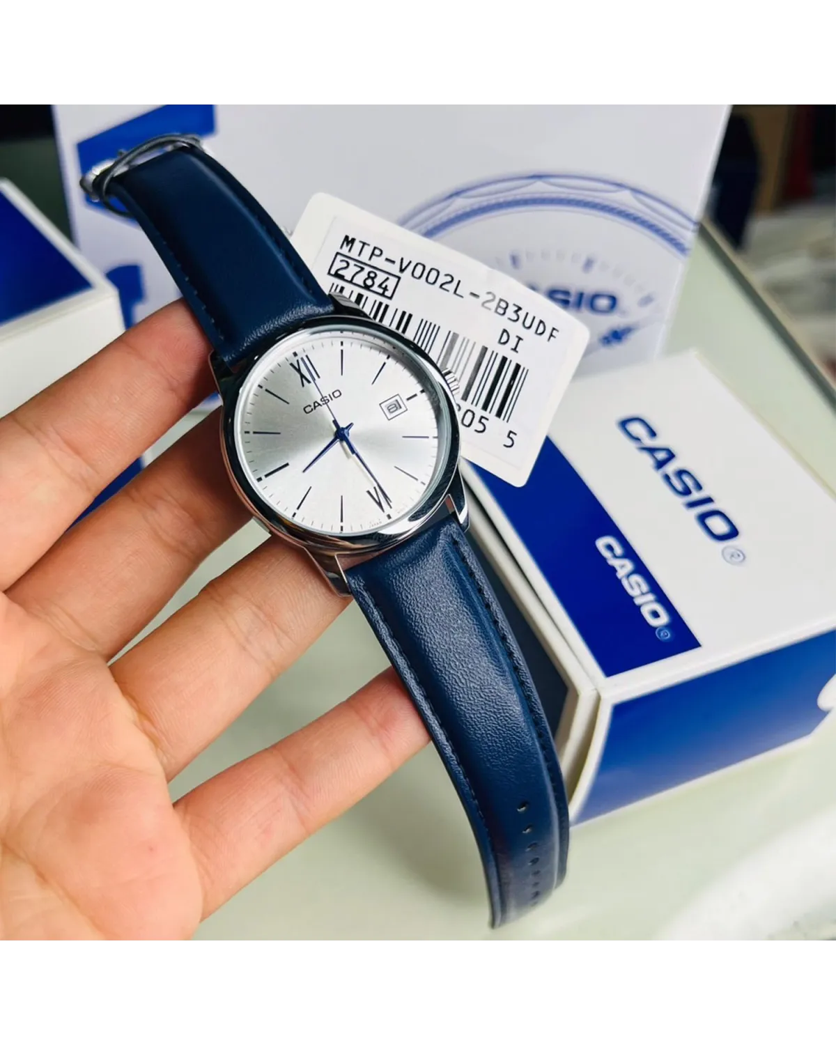 ZEGAREK MĘSKI CASIO MTP-V002L-2B3 + BOX (zd224b)