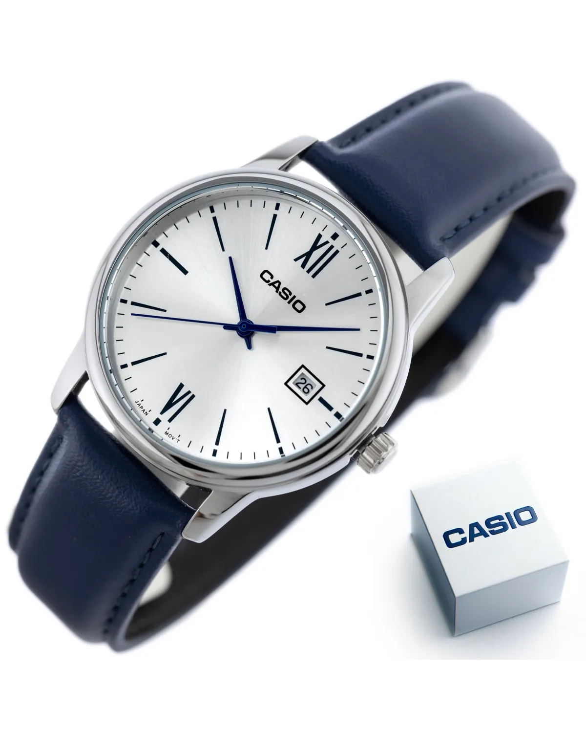 ZEGAREK MĘSKI CASIO MTP-V002L-2B3 + BOX (zd224b)