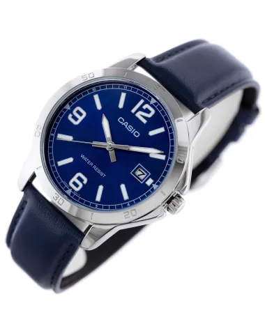 ZEGAREK MĘSKI CASIO MTP-V004L 2BUDF (zd046f) + BOX ZEGAREK MĘSKI CASIO MTP-V004L 2BUDF (zd046f) + BOX