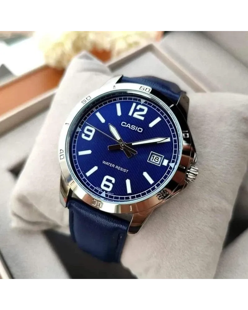 ZEGAREK MĘSKI CASIO MTP-V004L 2BUDF (zd046f) + BOX ZEGAREK MĘSKI CASIO MTP-V004L 2BUDF (zd046f) + BOX