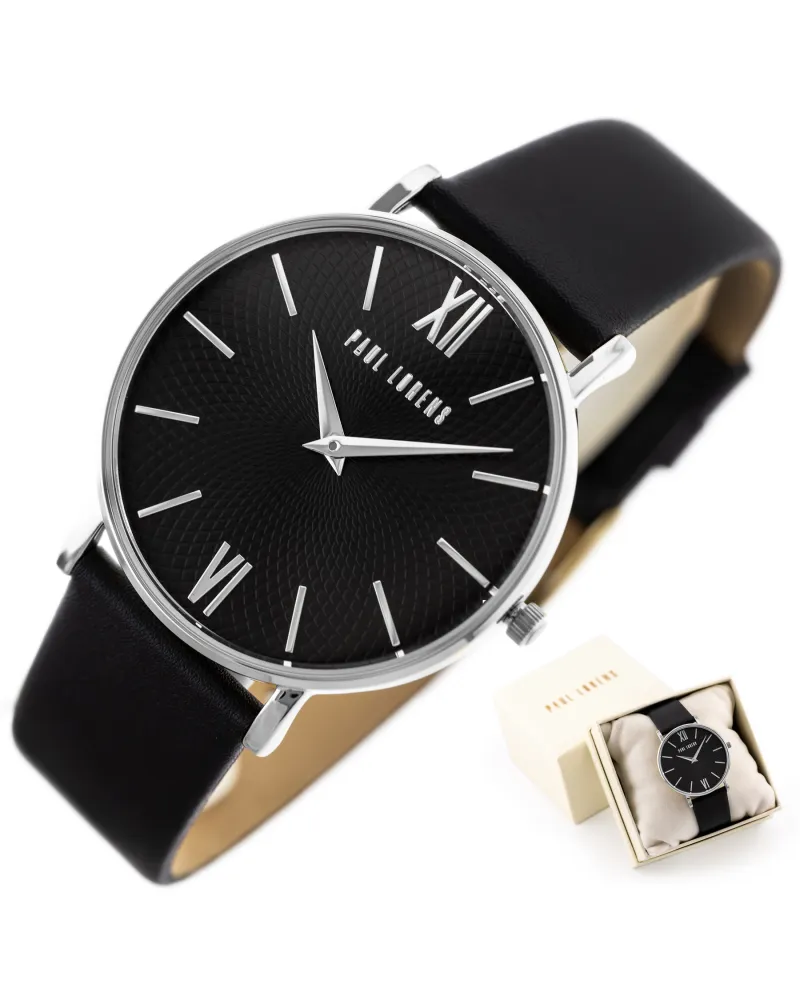 ZEGAREK UNISEX PAUL LORENS - PL11989A7-1A1 (zg519a) + BOX