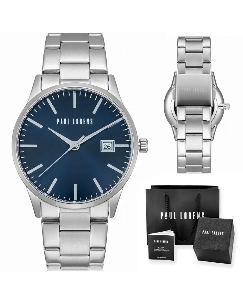 ZEGAREK MĘSKI PAUL LORENS - PL14573B-6C1  (zg367d) + BOX