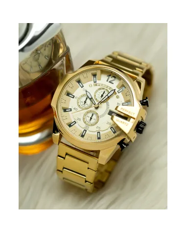 ZEGAREK MĘSKI PERFECT M513CH-05 - CHRONOGRAF (zp387d) + BOX