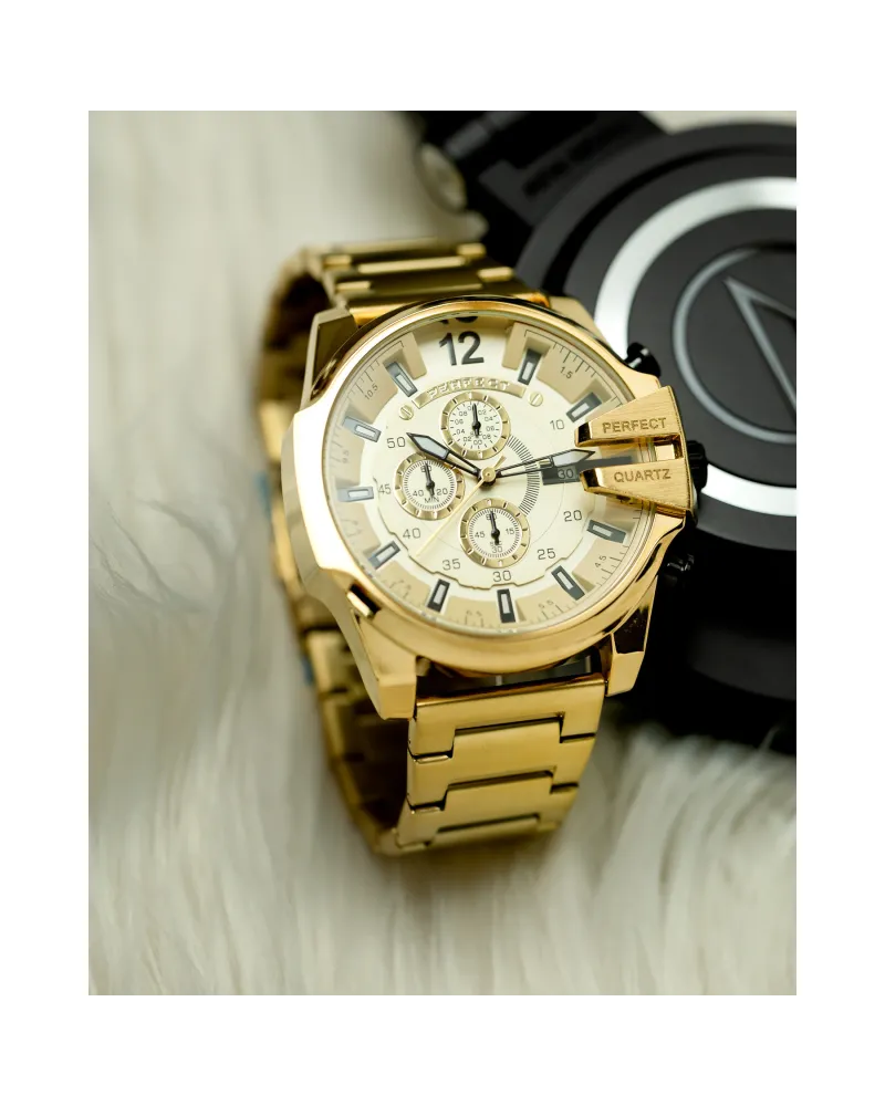 ZEGAREK MĘSKI PERFECT M513CH-05 - CHRONOGRAF (zp387d) + BOX