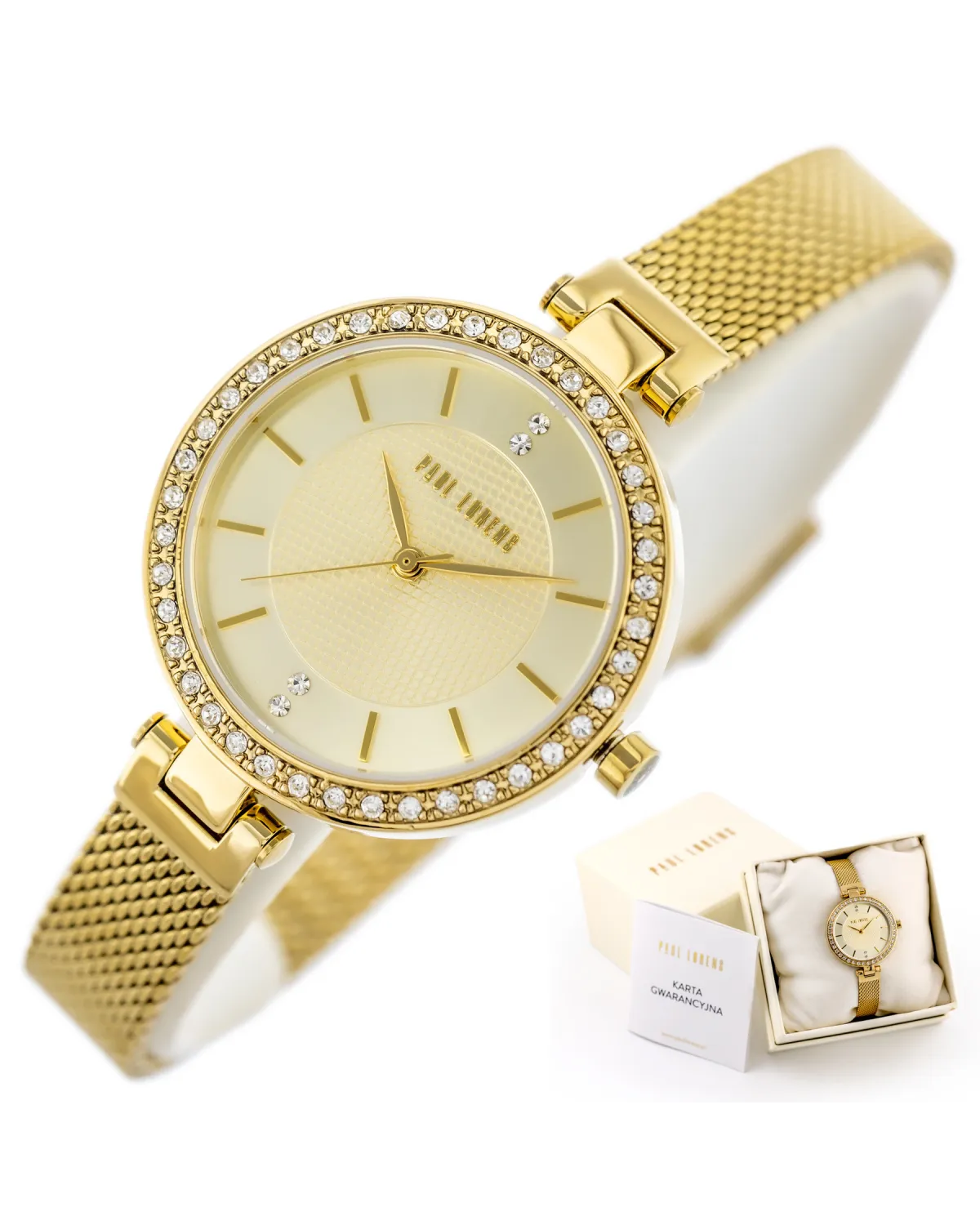 ZEGAREK DAMSKI PAUL LORENS -   PL10995B-4D1  (zg546d) + BOX