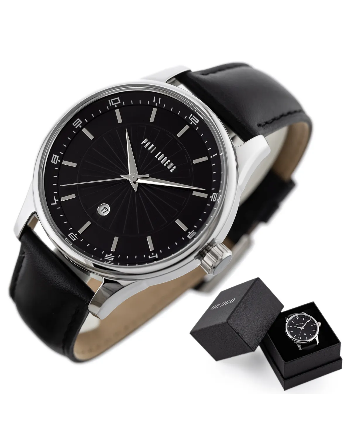 ZEGAREK MĘSKI PAUL LORENS - PL11652A5-1A1 (zg354a) + BOX