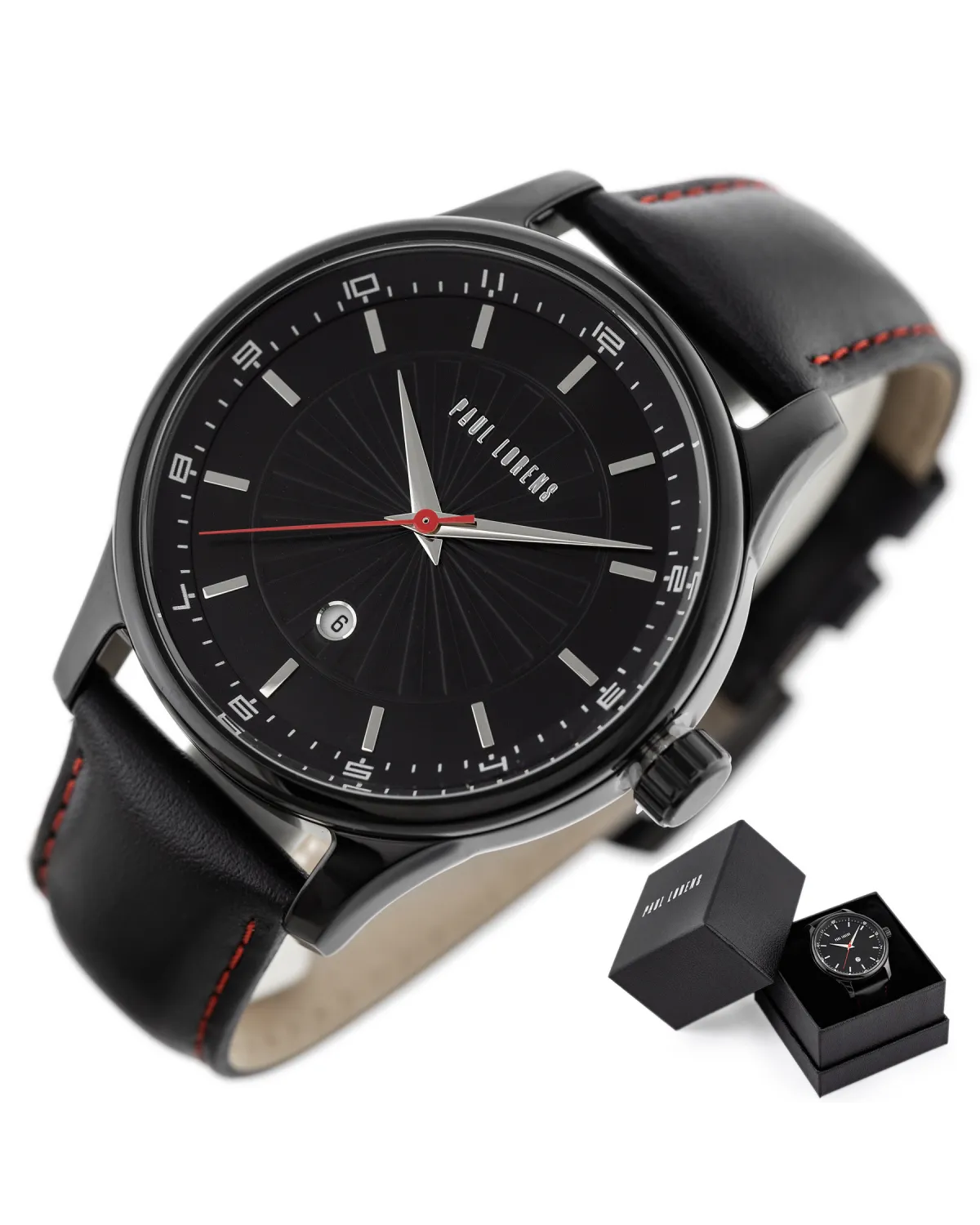 ZEGAREK MĘSKI PAUL LORENS - PL11652A5-1A3 (zg354b) + BOX