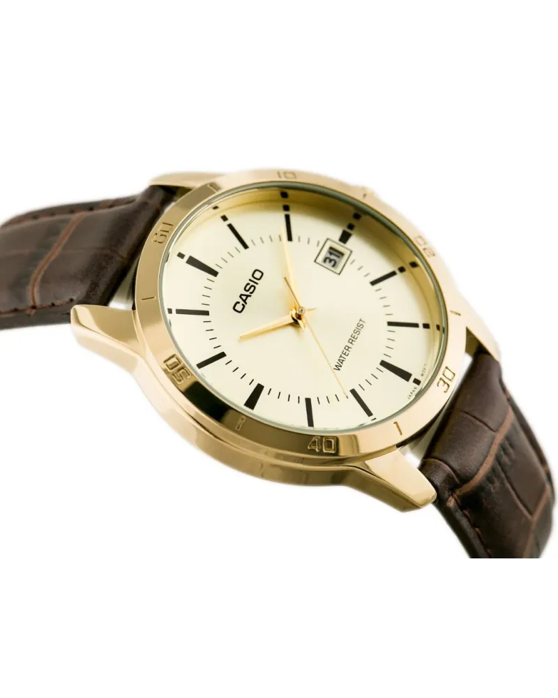 ZEGAREK MĘSKI CASIO MTP-V004GL-9A (zd046c) + BOX ZEGAREK MĘSKI CASIO MTP-V004GL-9A (zd046c) + BOX