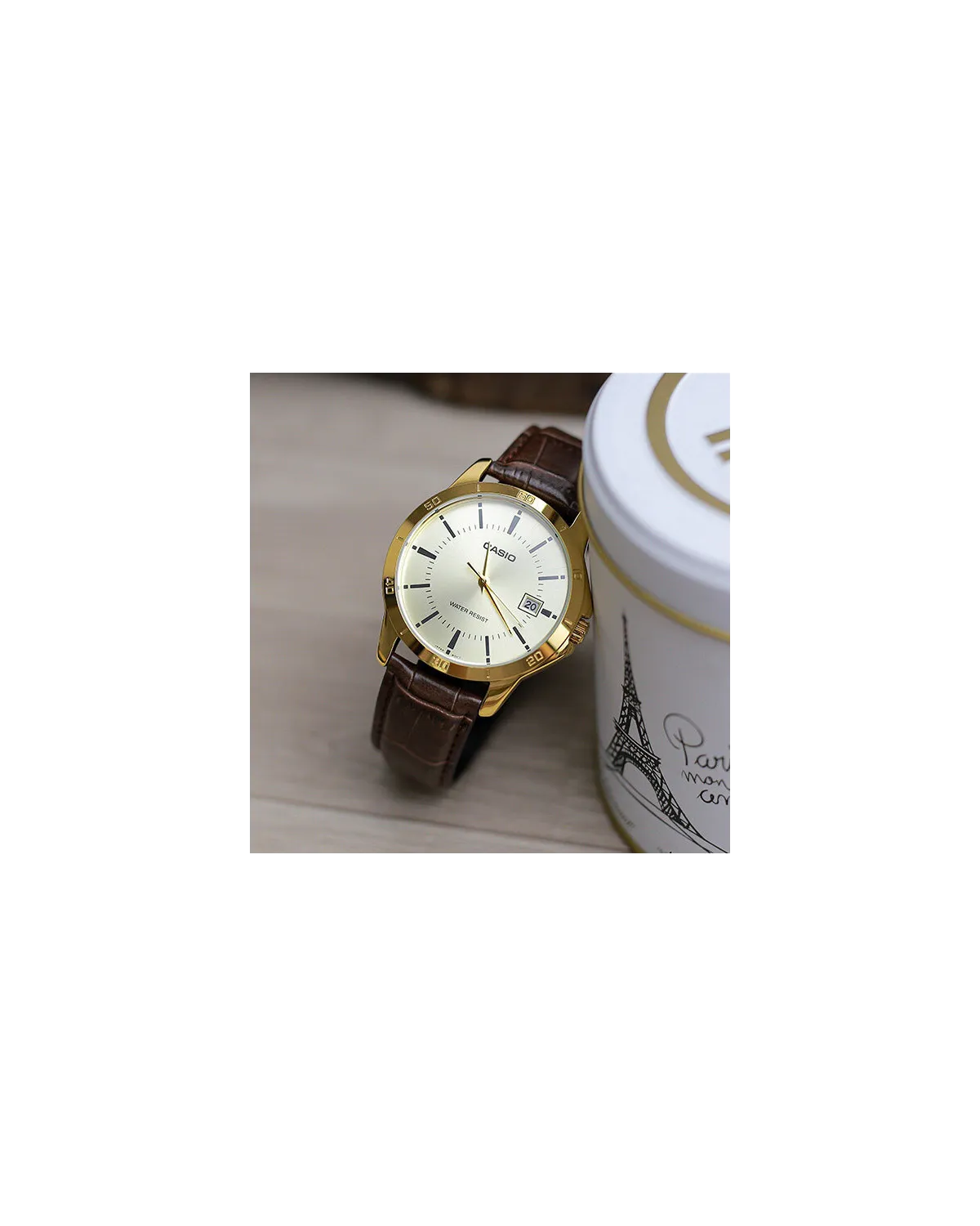 ZEGAREK MĘSKI CASIO MTP-V004GL-9A (zd046c) + BOX ZEGAREK MĘSKI CASIO MTP-V004GL-9A (zd046c) + BOX