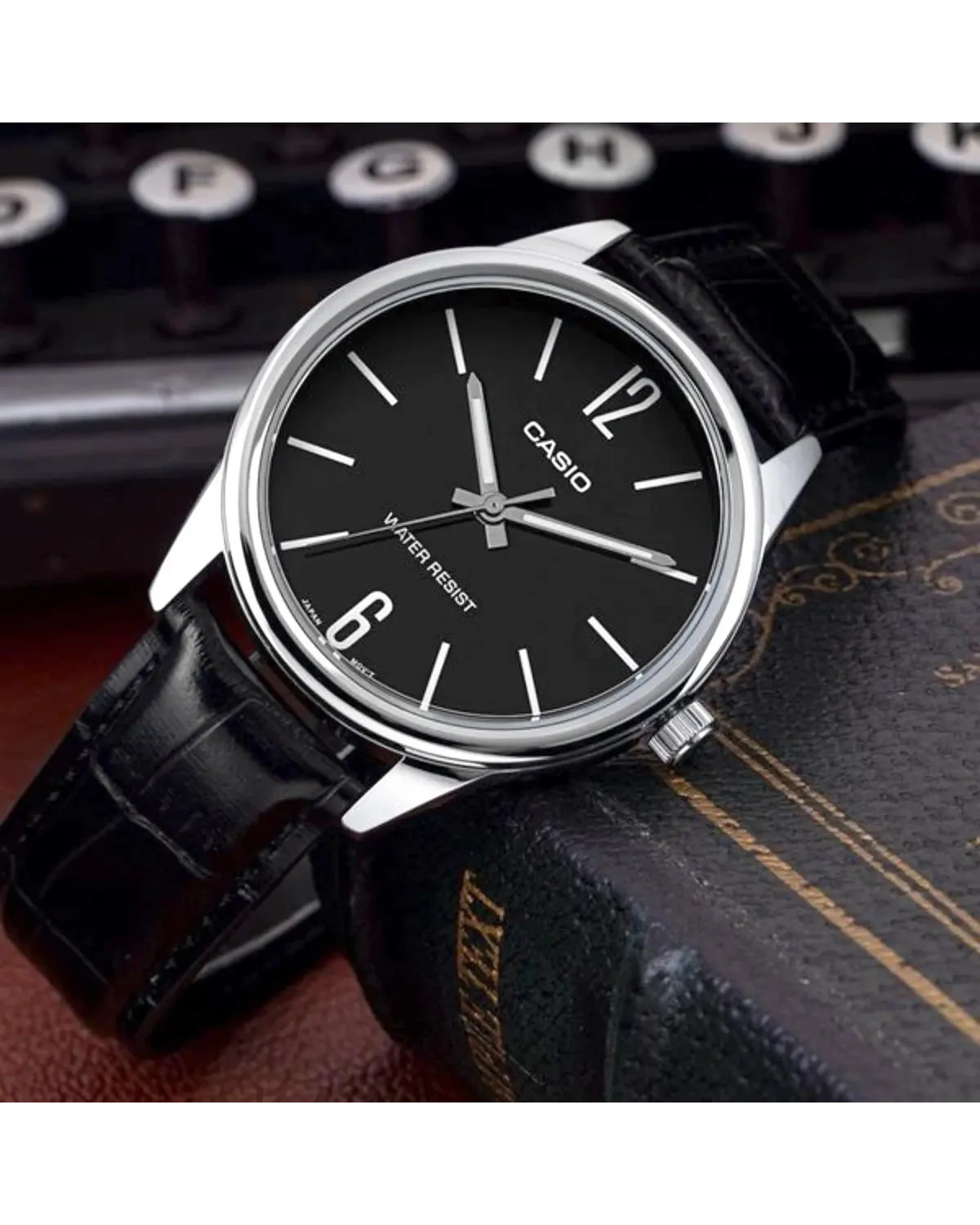 ZEGAREK MĘSKI CASIO MTP-V005L-1BUDF (zd066e) + BOX