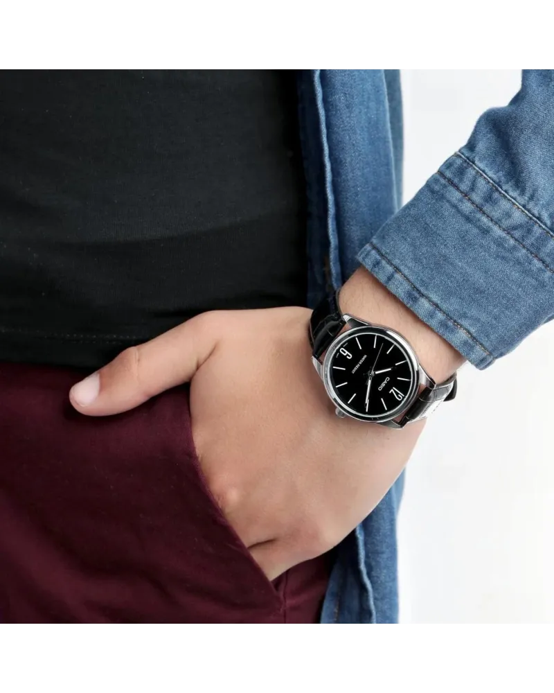ZEGAREK MĘSKI CASIO MTP-V005L-1BUDF (zd066e) + BOX