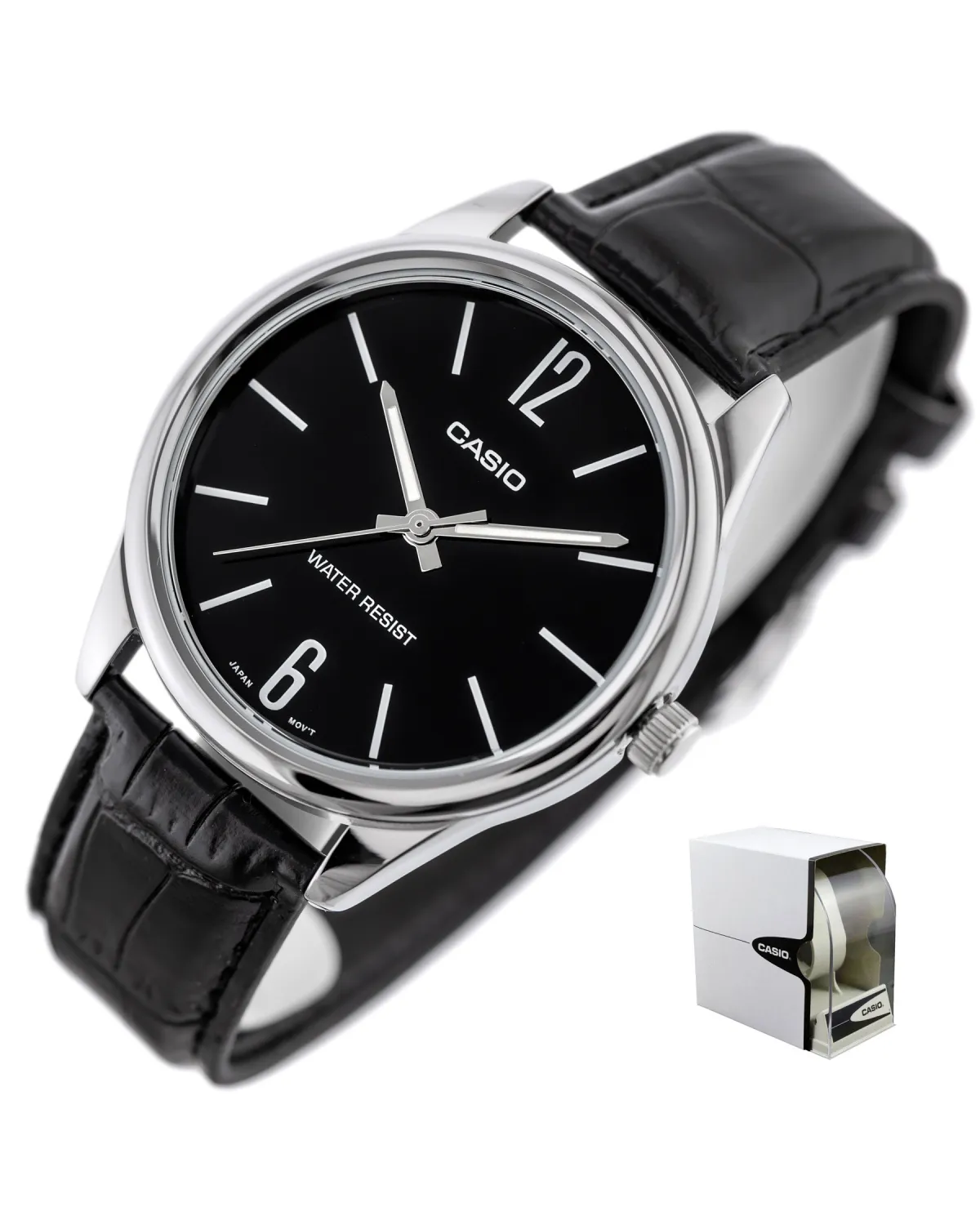 ZEGAREK MĘSKI CASIO MTP-V005L-1BUDF (zd066e) + BOX