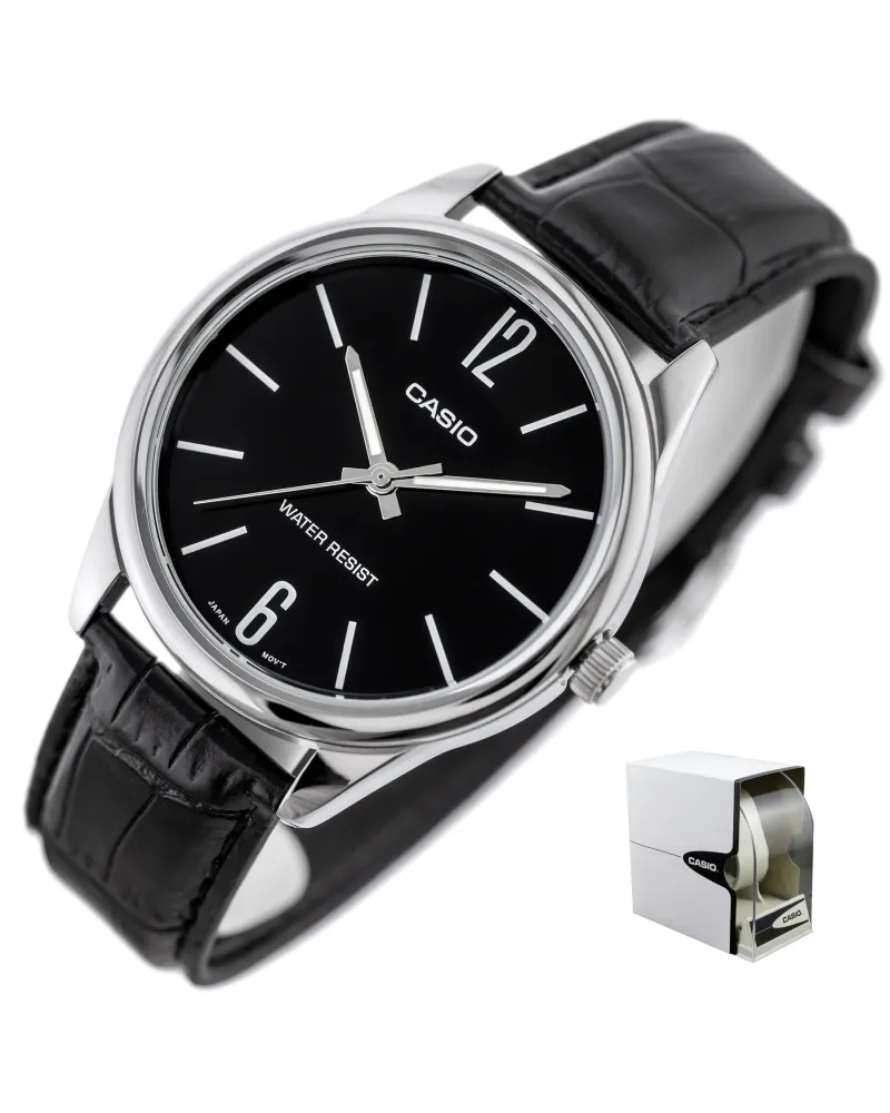 ZEGAREK MĘSKI CASIO MTP-V005L-1BUDF (zd066e) + BOX