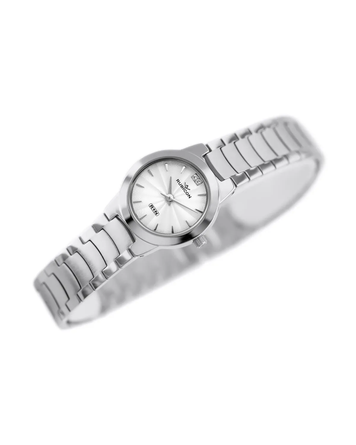 ZEGAREK DAMSKI RUBICON RNBC21 - silver (zr568a) ZEGAREK DAMSKI RUBICON RNBC21 - silver (zr568a)
