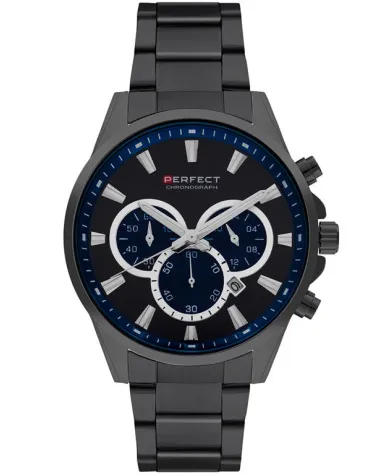 ZEGAREK MĘSKI PERFECT M510CH-03 - CHRONOGRAF (zp386c) + BOX