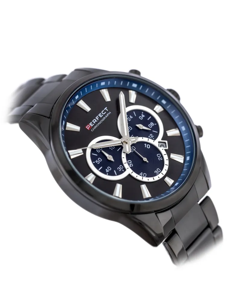 ZEGAREK MĘSKI PERFECT M510CH-03 - CHRONOGRAF (zp386c) + BOX ZEGAREK MĘSKI PERFECT M510CH-03 - CHRONOGRAF (zp386c) + BOX