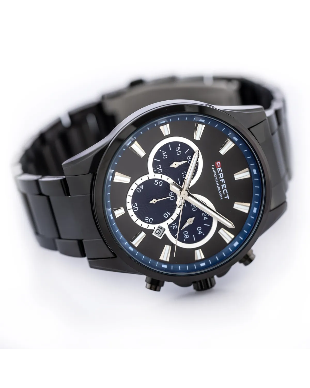 ZEGAREK MĘSKI PERFECT M510CH-03 - CHRONOGRAF (zp386c) + BOX ZEGAREK MĘSKI PERFECT M510CH-03 - CHRONOGRAF (zp386c) + BOX
