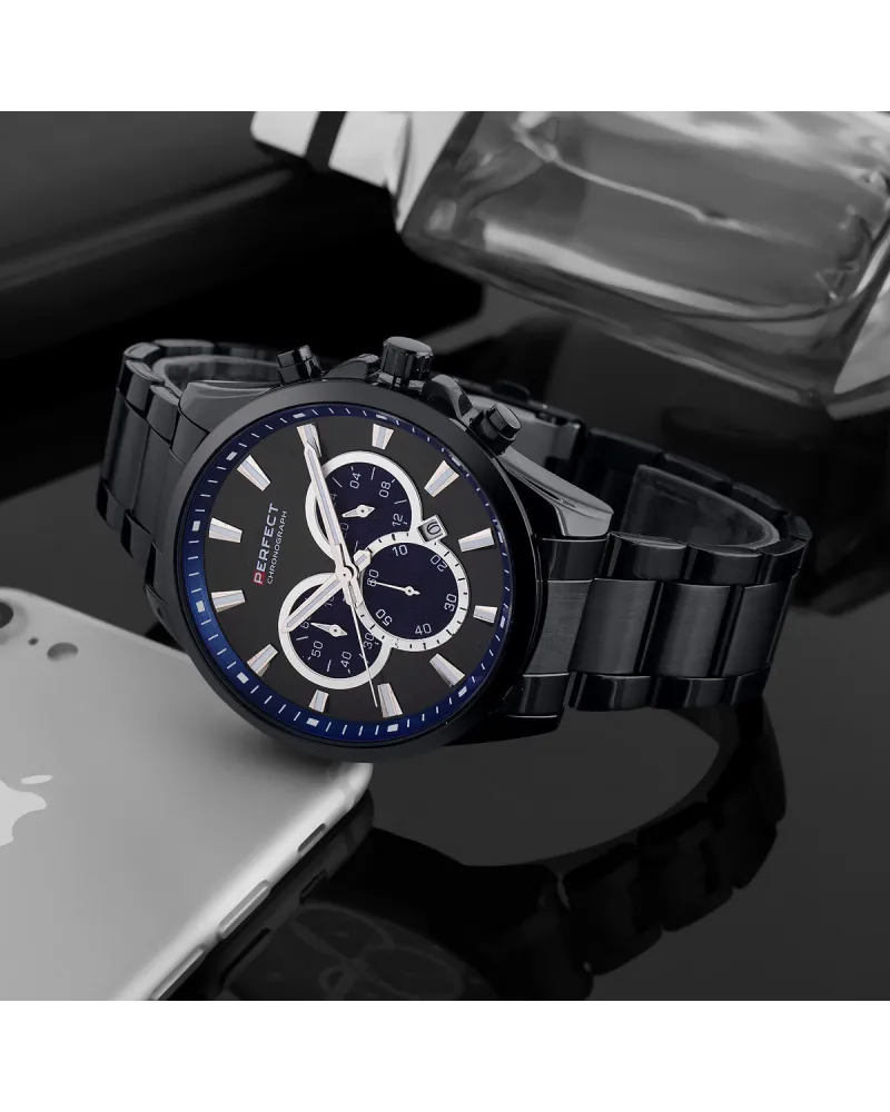 ZEGAREK MĘSKI PERFECT M510CH-03 - CHRONOGRAF (zp386c) + BOX ZEGAREK MĘSKI PERFECT M510CH-03 - CHRONOGRAF (zp386c) + BOX