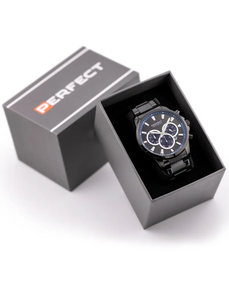 ZEGAREK MĘSKI PERFECT M510CH-03 - CHRONOGRAF (zp386c) + BOX ZEGAREK MĘSKI PERFECT M510CH-03 - CHRONOGRAF (zp386c) + BOX