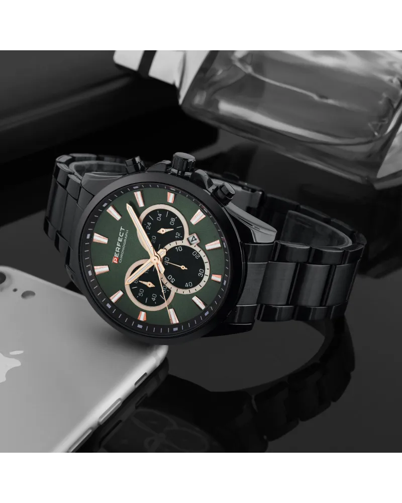 ZEGAREK MĘSKI PERFECT M510CH-04 - CHRONOGRAF (zp386d) + BOX ZEGAREK MĘSKI PERFECT M510CH-04 - CHRONOGRAF (zp386d) + BOX